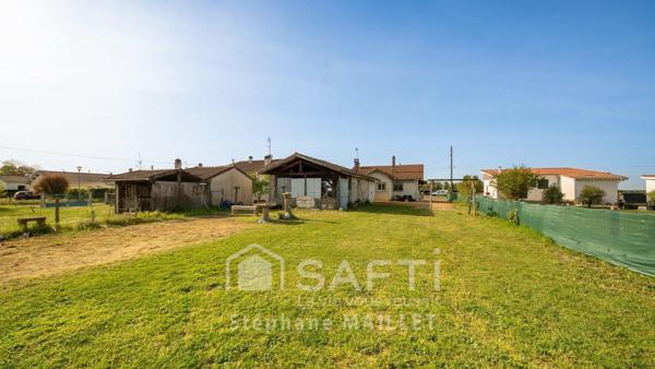 Maison 3 chambres avec dépendance et terrain