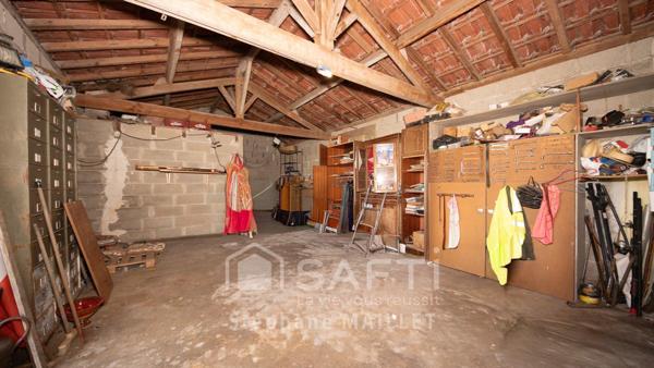 Maison 3 chambres avec dépendance et terrain