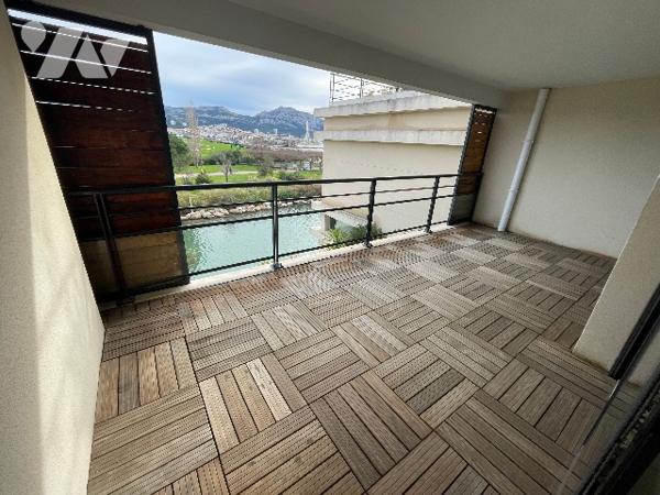 T3 13008 PRADO-PLAGE/ DAVID, résidence standing 86m²,terrasse,garage double vue mer, BORRELY