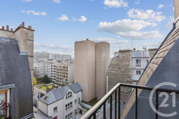 Appartement T1 à vendre  1 pièce - 21,65 m2 PARIS - 75019