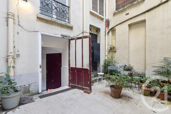 Appartement T1 à vendre  1 pièce - 21,65 m2 PARIS - 75019