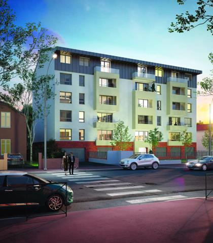 Appartement Neuf T2 de 67,58 m² + Balcon + Parking et garage à Toulouse