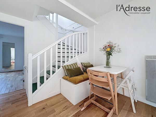 NANTERRE-PUTEAUX/ Avenue Félix Faure - Maison 4 pièces - 3 Extérieurs- 1 Parking