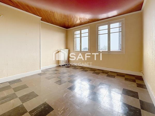 Dans un quartier calme, maison de 100m² - 4 chambres