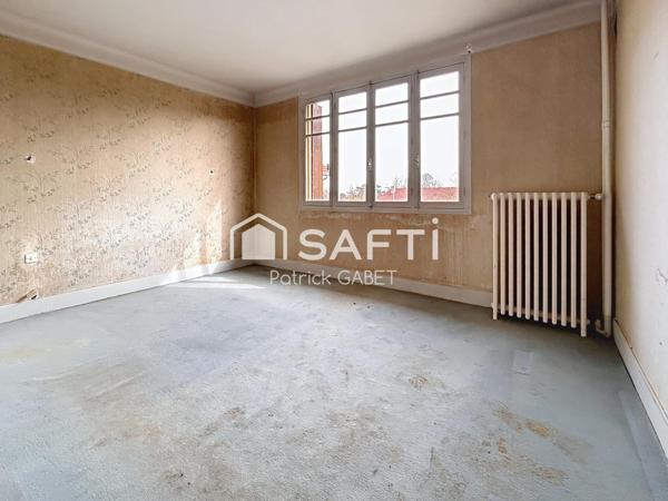 Dans un quartier calme, maison de 100m² - 4 chambres