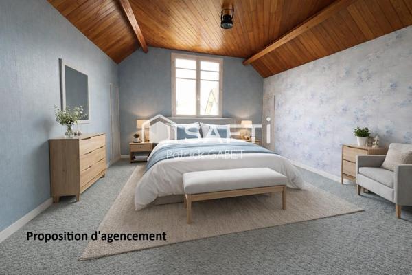 Dans un quartier calme, maison de 100m² - 4 chambres