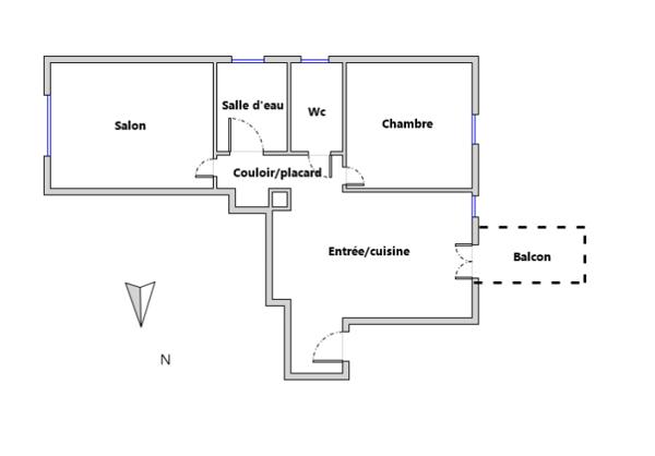 Appartement à vendre 2 pièces 61 m² Lyon 9