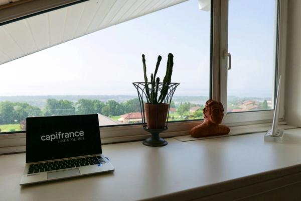 Maison d'architecte à vendre - 6 pièces - vue lac - MARIN (74)