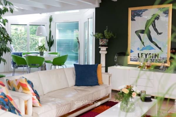 Maison d'architecte à vendre - 6 pièces - vue lac - MARIN (74)