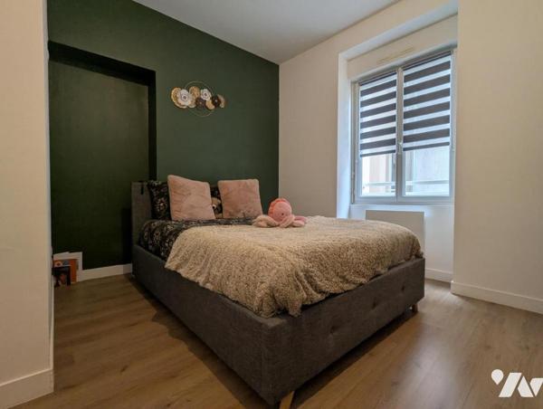 Plein centre de PAIMBOEUF appartement souplex de deux chambres;