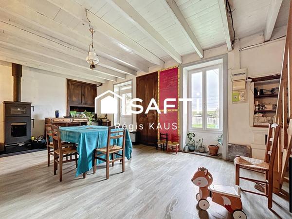 Jolie maison en pierre à finir de rénover