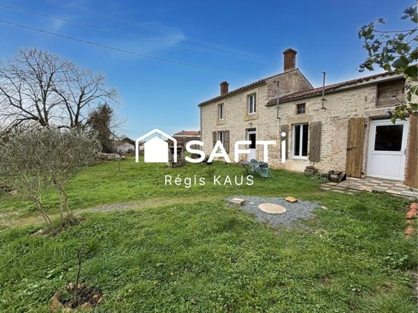 Jolie maison en pierre à finir de rénover