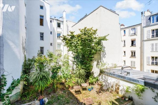 PARIS XVIIIème Village Ramey - F3 Traversant - Notaire Exclusivité