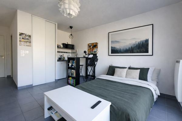 Montpellier (34090) Studio 22m² avec terrasse – Dernier étage – Opportunité investissement maîtrisé