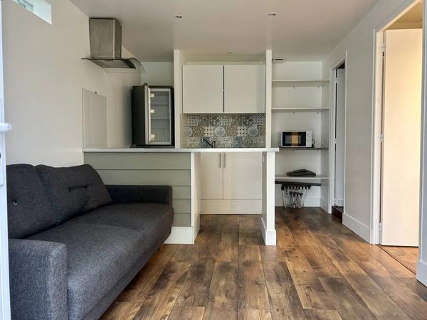 Louer une maison meublée de type 2 de plain-pied 30m2 à Talence proche fac et tram B et jardin