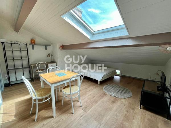 Studio meublé et climatisé, résidence calme en centre-ville