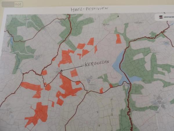 Achat - Terrain de loisirs, bois, étangs Maël-Pestivien 22160 501159 m 2
