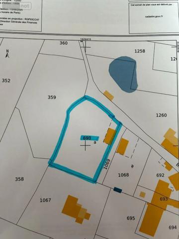 Achat - Terrain à bâtir | Terrain à bâtir Val-du-Layon 49190 1515 m 2 1515 m 2