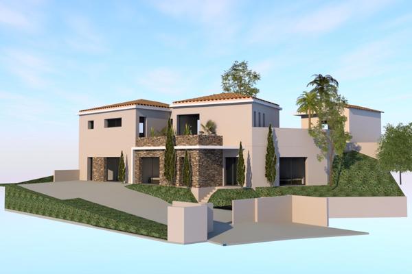 Villa contemporaine avec permis purgé – Sainte Maxime centre