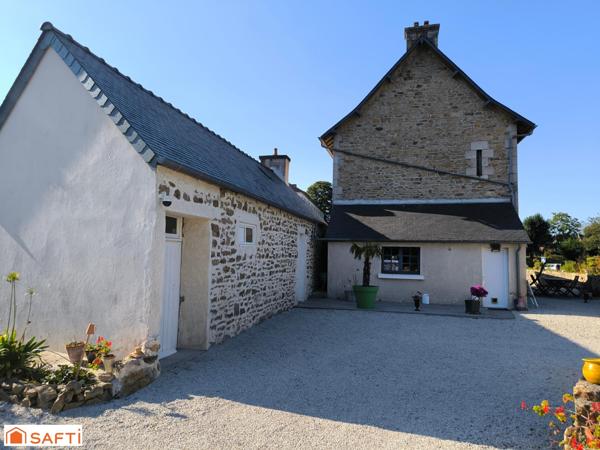 BELLE BATISSE EN PIERRE + FUTUR GITES OU BUREAU