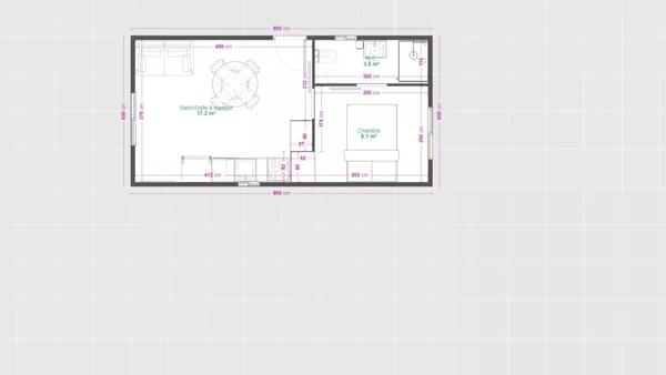 maison 2 pièces 20m² à vendre à Hagetmau