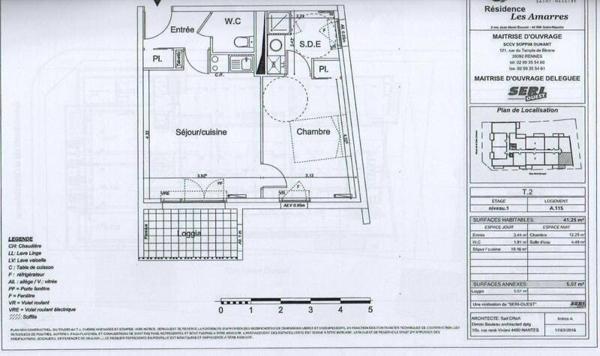 Appartement 2 pièces - 44600 Saint-Nazaire