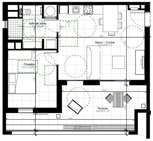 Vente Appartement 2 pièces 49 m2 à Grosseto-Prugna