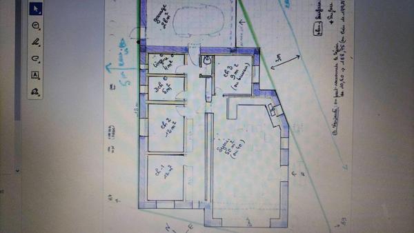 Terrain 1989m² Fleurance (32500) 843m² constructible