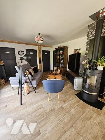 TREILLIERES, Maison de plain-pied, 3 chambres, garage
