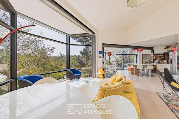 Villa d’architecte dans un écrin végétal à Pereire