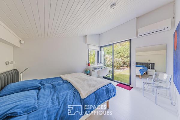 Villa d’architecte dans un écrin végétal à Pereire