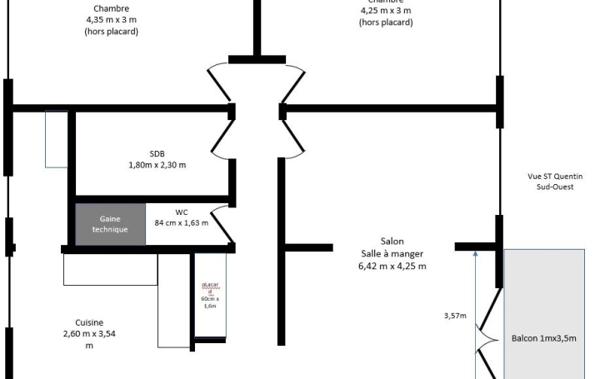 Vente Appartement P4 rénové(e) Metz   