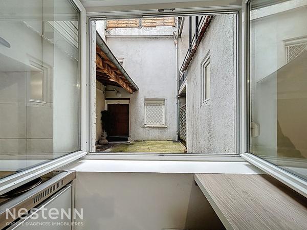 Studio meublé 15,87 m² avec cour, cave et salle d'eau rénovée à Nancy