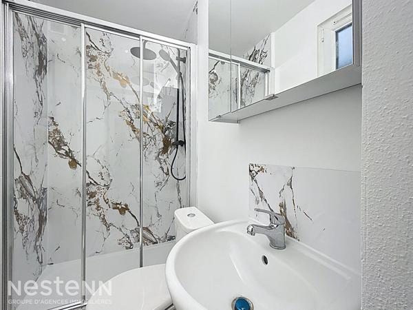 Studio meublé 15,87 m² avec cour, cave et salle d'eau rénovée à Nancy