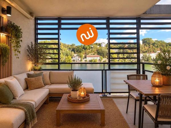 VUE QUAI DE SAONE - Appartement T3 - 62m² - GARAGE