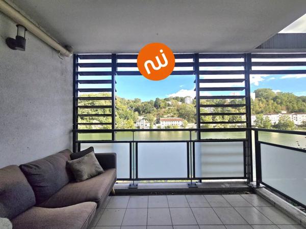 VUE QUAI DE SAONE - Appartement T3 - 62m² - GARAGE