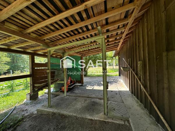 Propriété dans un cadre bucolique