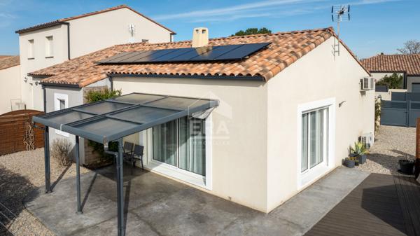 Saint Féliu d'Avall : Maison à vendre plain-pied 3 faces 5 pièces avec jardin avec piscine