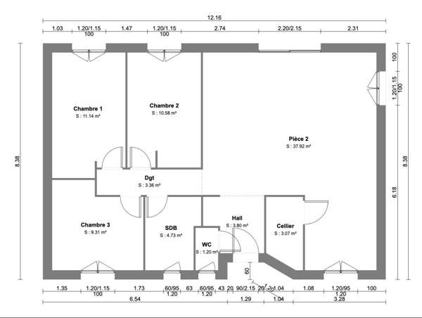 Terrain Lacanau 274m² centre ville