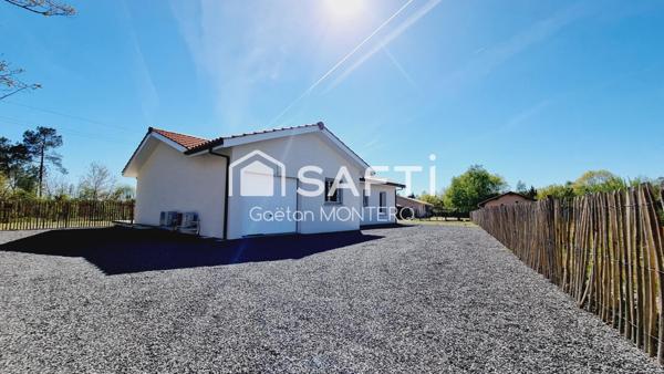 Maison contemporaine de 2023 – 3 chambres – Proche Parentis-en-Born