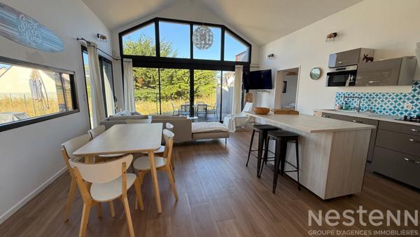 QUIBERON - Maison d'architecte de plain-pied de 2021 avec 3 chambres à vendre