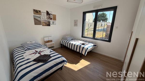 QUIBERON - Maison d'architecte de plain-pied de 2021 avec 3 chambres à vendre