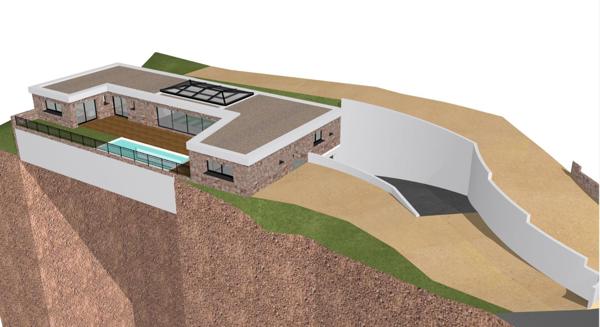 Maison d'architecte  à terminer de type T5 de 380 m² à Porticcio