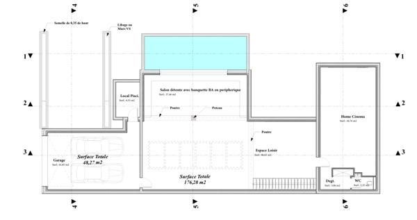 Maison d'architecte  à terminer de type T5 de 380 m² à Porticcio