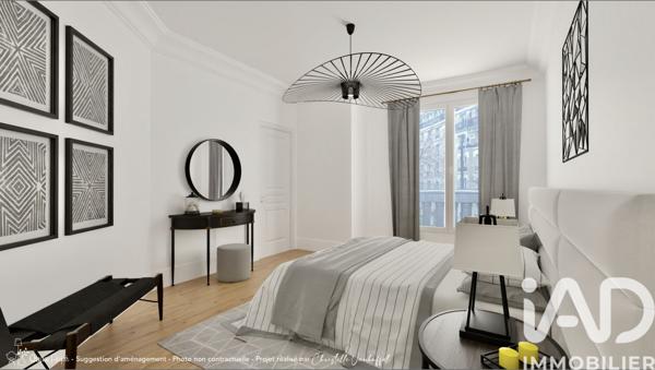 Appartement à vendre 4 pièces 97 m² Paris 20