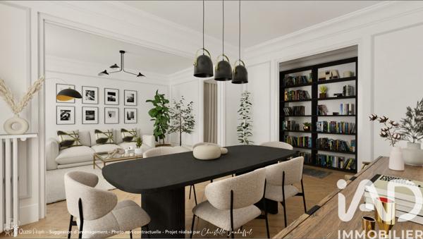 Appartement à vendre 4 pièces 97 m² Paris 20