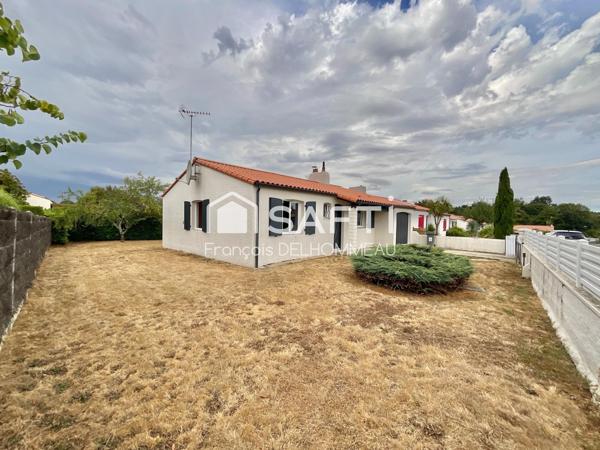 Maison de plain-pied 80m2, 3 chambres et garage