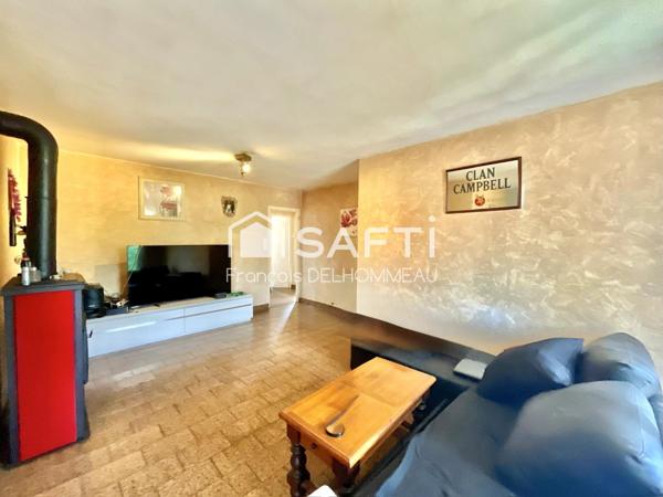 Maison de plain-pied 80m2, 3 chambres et garage