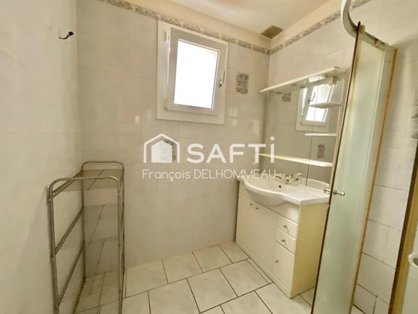 Maison de plain-pied 80m2, 3 chambres et garage