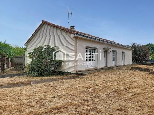 Pavillon indépendant sur sous-sol 4 chambres, à rénover !